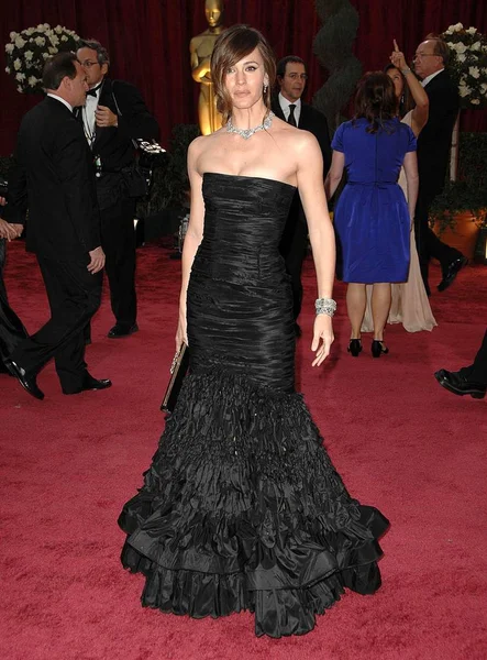 Jennifer Garner Wearing Oscar Renta Dress Arrivals Red Carpet 80Th — Stock Photo, Image