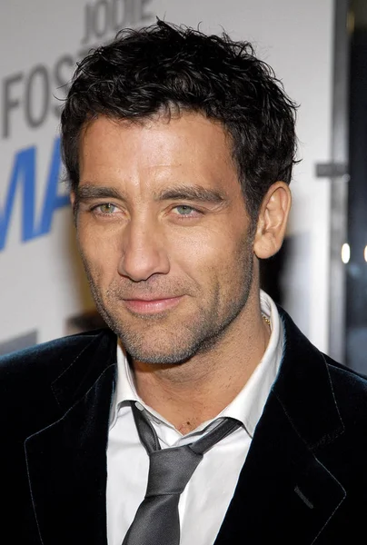 Clive Owen Las Llegadas Para Man Premiere Ziegfeld Theatre Nueva — Foto de Stock