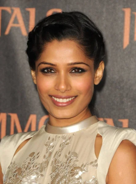 Immortals Premiere için gelenler freida Pinto, L.A. Live Nokia Tiyatrosu, Los Angeles, Ca Kasım 7, 2011. Fotoğraf: Dee Cercone /Everett Collection