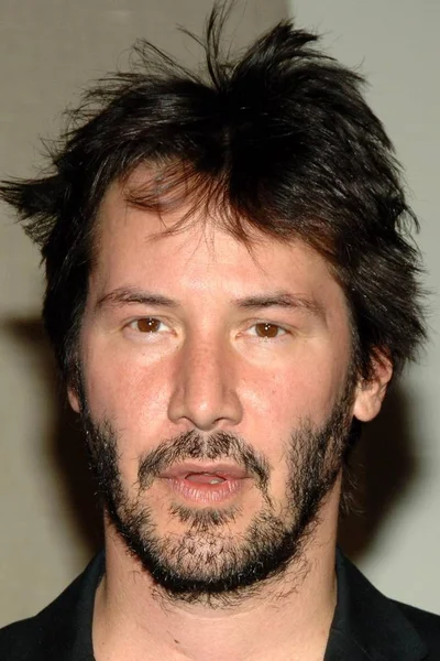 Keanu Reeves Przy Przyjazdów Skanera Darkly Przesiewowe Przez Towarzystwo Filmowe — Zdjęcie stockowe