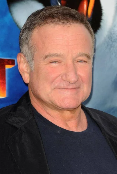 Robin Williams Happy Feet Two Premiere Için Gelenler Grauman Çin — Stok fotoğraf