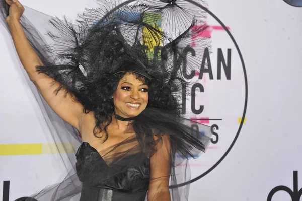 Diana Ross Arrivals 2017 American Music Awards Amas Arrivals Microsoft — Stock Photo, Image