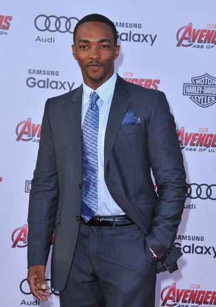 Anthony Mackie Arrivals Avengers Age Ultron Premiere Dolby Theatre Hollywood — Stock Photo, Image