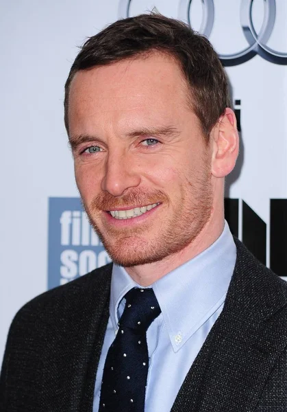 Michael Fassbender Chegadas Para Steve Jobs Premiere 53Rd New York — Fotografia de Stock