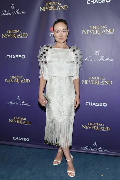 Olivia Wilde Agli Arrivi Serata Inaugurale Broadways Finding Neverland Sponsorizzata Foto Stock