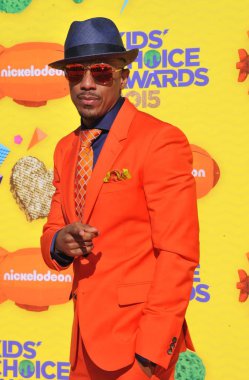 Nickelodeon ' 's 28 yıllık çocuk ' ' Choice Ödülleri 2015-Part 2, Forum, Los Angeles, CA Mart 28, 2015 için gelenler Nick Cannon. Fotoğraf: Dee Cercone/Everett Collection
