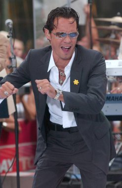 Marc Anthony Nbc Today Show Marc Anthony için sahnede, Rockefeller Center, New York, Ny, Temmuz 27, 2007. Fotoğraf: Kristin Callahan / Everett Koleksiyonu