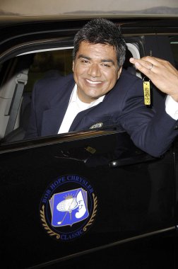 George Lopez George Lopez için basın toplantısında Host 2007 Bob Hope Chrysler Classic Pga Tour ünlü golf turnuvası, Warner Bros. Studios George Lopez Show, Los Angeles, Ca, Ağustos 22, 2006 ayarlayın. Fotoğraf: Michael Germana/Everett Co