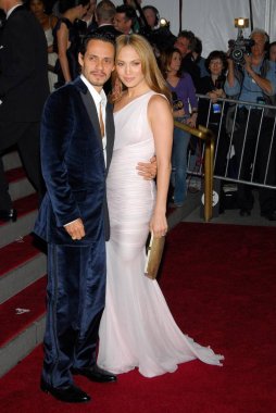 Marc Anthony, Jennifer Lopez Anglomania için gelenler: gelenek ve Transgression Ingiliz moda açılış Gala, Metropolitan Müzesi Sanat Kostüm Enstitüsü, New York, NY, Mayıs 01, 2006. Fotoğraf: Gregorio Binuya/Everett Collection