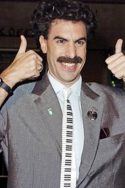 Sacha Baron Cohen Premiere Borat için gelenler de: Kazakistan, Mann's Grauman Çin Tiyatrosu, Hollywood, Ca, Ekim 23, 2006 Olun Benefit Glorious Nation için Amerika Kültürel Öğrenmeler. Fotoğraf: Michael Germana / Everett Koleksiyonu