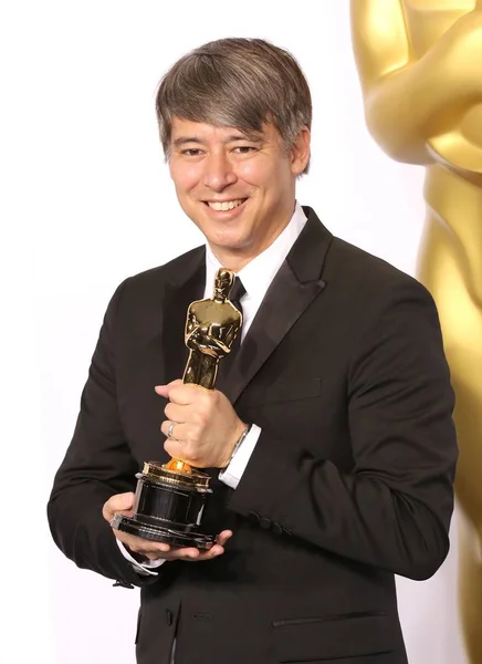 Tom Cross Presseraum Der Academy Awards Oscars 2015 Presseraum Das — Stockfoto