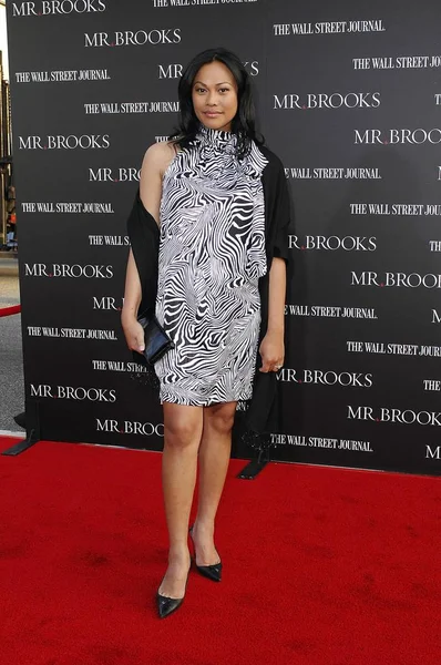 Cassandra Hepburn Las Llegadas Para Brooks Estreno Por Mgm Grauman — Foto de Stock