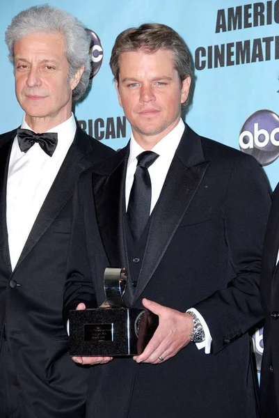 Matt Damon Menghadiri 24Th American Cinematheque Award Gala Beverly Hilton — Stok Foto