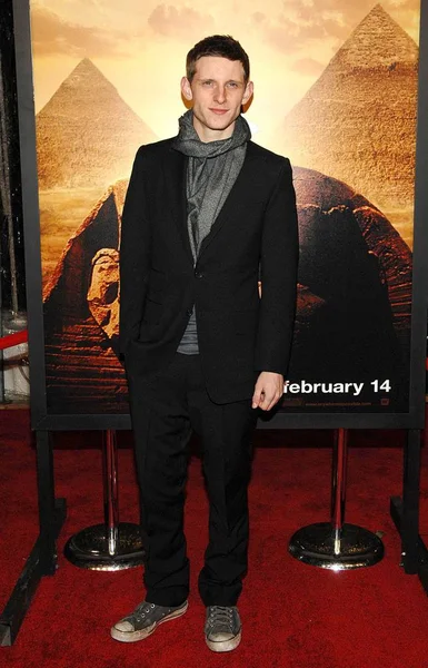 Jamie Bell Érkezések Jumper Premiere Ziegfeld Színház New York Február — Stock Fotó