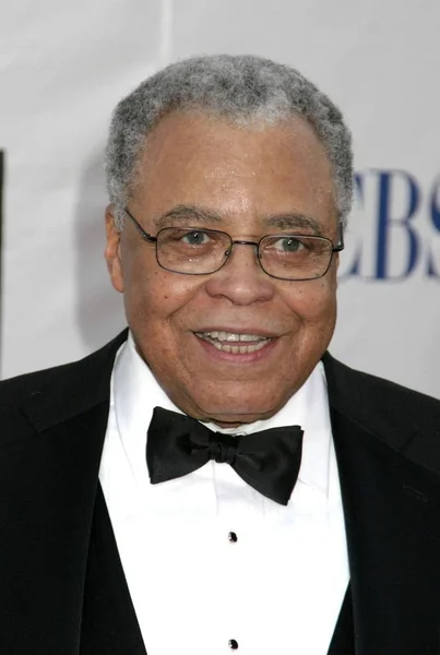 James Earl Jones Při Příjezdu American Theater Wings Antoinette Perry — Stock fotografie