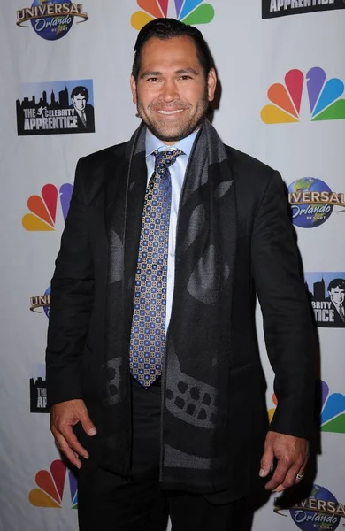 Johnny Damon Asistiendo Celebrity Apprentice Finale Post Show Red Carpet — Foto de Stock