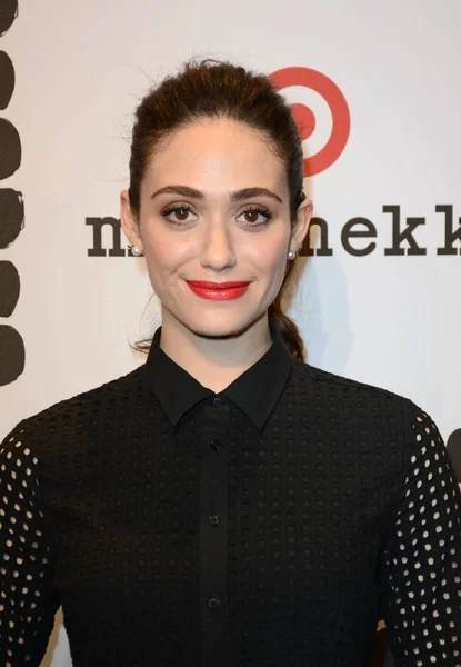 Emmy Rossum Vid Ankomster För Marimekko För Mål Lanserings Fest — Stockfoto