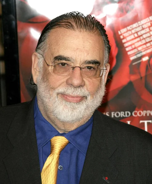 Francis Ford Coppola Las Llegadas Para Estreno Costa Oeste Juventud — Foto de Stock