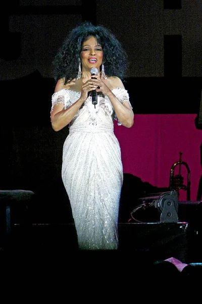 Diana Ross Intérieur Pour Celebrity Fight Night Xiii Show Marriott — Photo