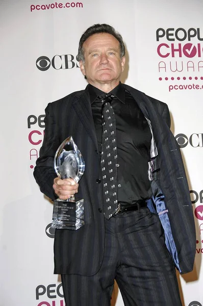 Robin Williams Sala Prensa Los 33º Premios Anuales Elección Los — Foto de Stock
