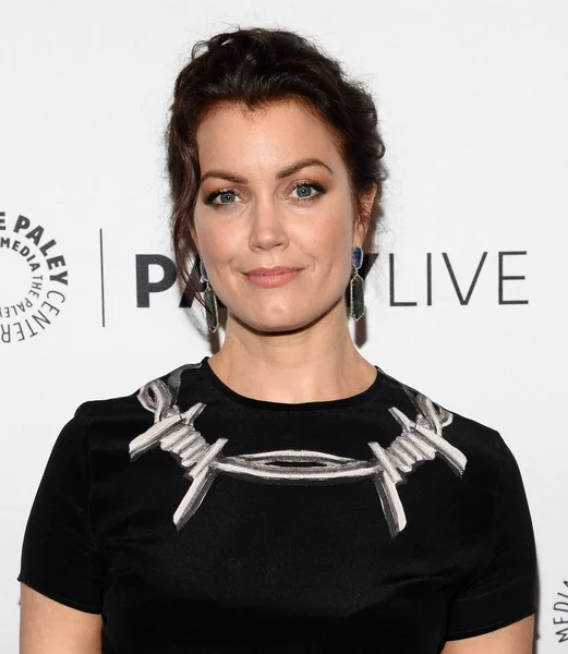 Bellamy Young Arrivals Evening Cast Scandal Paley Center Media Paley — Stock Photo, Image