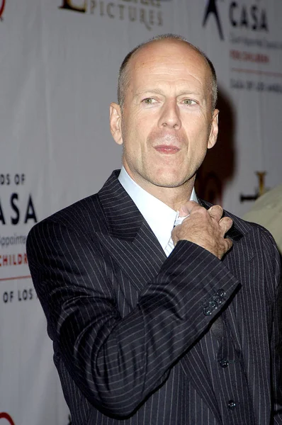 Bruce Willis Arrivals Annie Opening Night Pantages Theatre Los Angeles — Stock Photo, Image