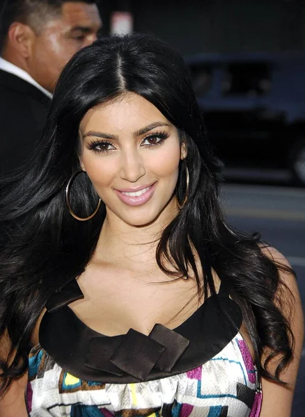 Kim Kardashian Chegadas Para Los Angeles Triagem Documentário Sicko Samuel — Fotografia de Stock