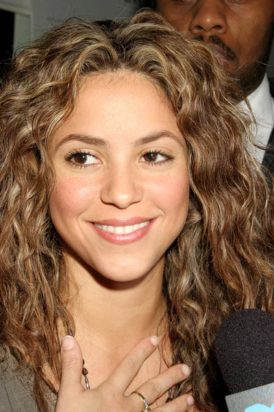 Shakira Bij Aankomst Voor Gotham Magazine Maart Issue Party Voor — Stockfoto