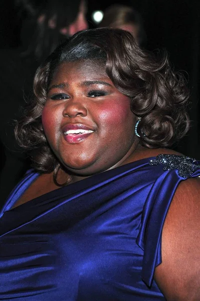 Gabourey Sidibe Arrivals National Board Review Motion Pictures 2010 Gala — Stock Photo, Image