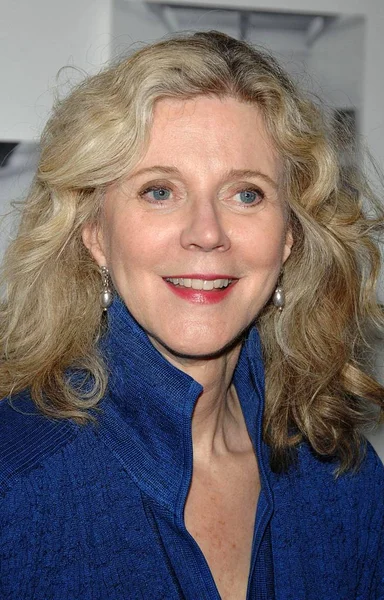 Blythe Danner Bij Aankomsten Voor Bezoeker Première Moma Het Museum — Stockfoto