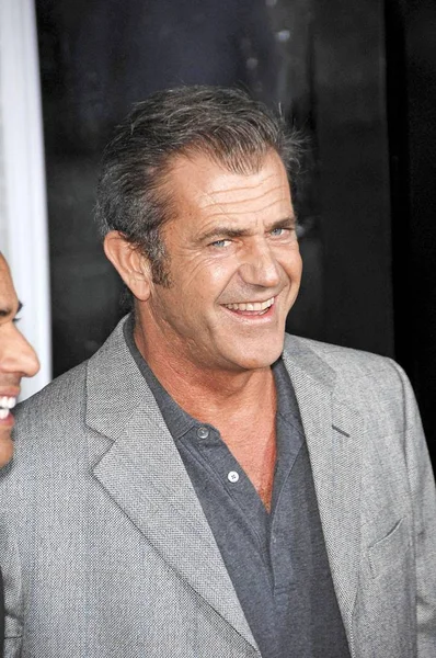 Mel Gibson Vid Ankomst Till Amerikanska Gangster Los Angeles Premiere — Stockfoto