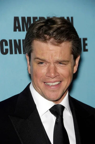 Matt Damon Attendance 24Th American Cinematheque Award Gala Beverly Hilton — Stock Photo, Image