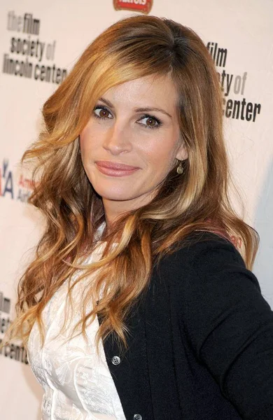 Julia Roberts Arrivals Film Society Lincoln Center 36Th Gala Alice — Stock Photo, Image