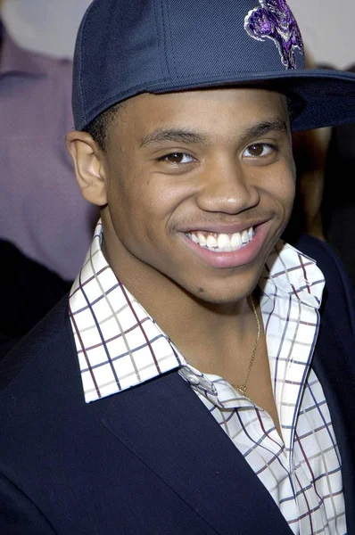 Tristan Wilds Vid Ankomst Till Wire Femte Och Sista Säsongen — Stockfoto