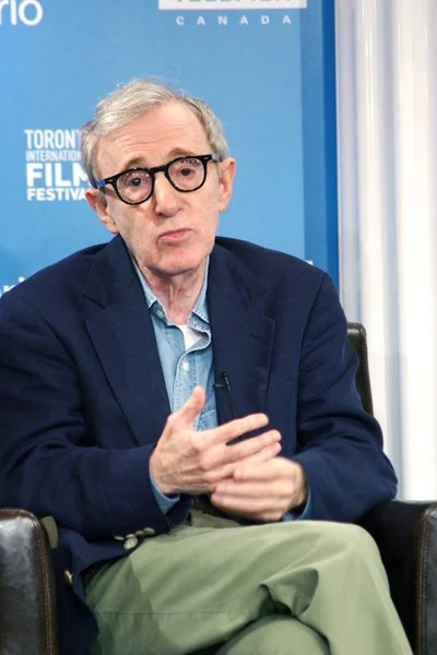Woody Allen at the press conference for CASSANDRA'S DREAM Press Conference at the 32nd Annual Toronto International Film Festival, Sutton Place Hotel, Toronto, Canada, ON, September 12, 2007. Photo by: Myra/Everett Collection