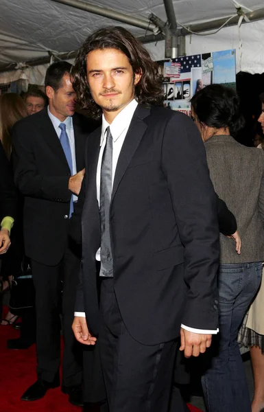 Orlando Bloom Arrivals Elizabethtown Premiere Loews Lincoln Square Theater New — Stock Photo, Image
