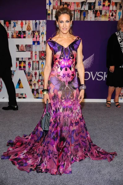 Sarah Jessica Parker Portant Robe Alexander Mcqueen Présence 2010 Council — Photo