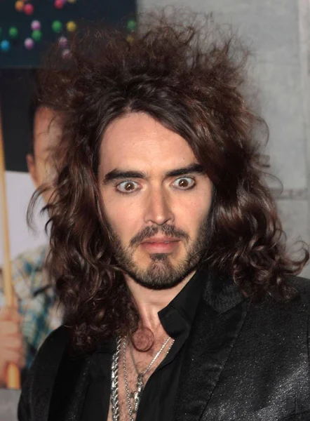 Russell Brand Bij Aankomsten Voor Het Slapen Gaan Verhalen Wereldpremière — Stockfoto