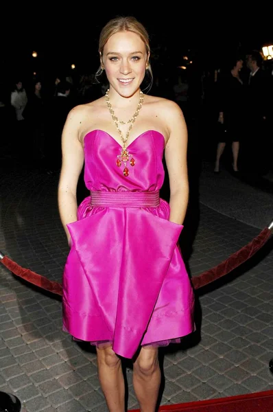 Chloe Sevigny Wearing Luella Dress Arrivals Zodiac Premiere Paramount Theatre Stock Photo
