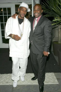 Camron, Damon Dash 2006 Olympus İlkbahar / Yaz Moda Haftası, Bryant Park, New York, Ny, Cumartesi, Eylül 10, 2005 için gelenler. Fotoğraf: Gregorio Binuya /Everett Collection