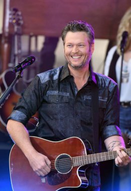 Blake Shelton, Blake Shelton ile Nbc Today Show Konseri için sahnede, Rockefeller Plaza, New York, Ny Ağustos 5, 2016. Fotoğraf: Derek Storm / Everett Koleksiyonu