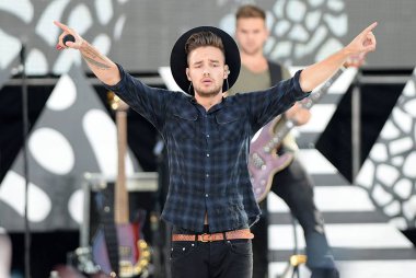 Liam Payne, One Direction, One Direction ile Abc'nin Good Morning America (Gma) Fun in the Sun Summer Concert Series (1d), Rumsey Playfield in Central Park, New York, Ny August 4, 2015 için sahnede. Fotoğraf: Kristin Callahan / Everett Koleksiyonu