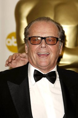 Jack Nicholson Oscar için basın odasında 78 Yıllık Akademi Ödülleri, Kodak Tiyatrosu, Los Angeles, Ca, Mart 05, 2006. Fotoğraf: Michael Germana / Everett Koleksiyonu
