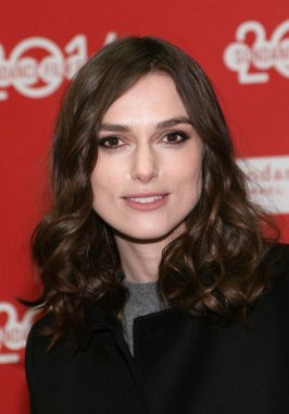 Keira Knightley at arrivals for LAGGIES Premiere at Sundance Film Festival 2014, The Eccles Theatre, Park City, UT January 17, 2014. Photo By: James Atoa/Everett Collection clipart