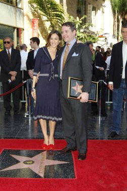 Sarah Jessica Parker, Matthew Broderick Star, Hollywood Walk of Fame Broderick ve Lane, Hollywood Boulevard ve Highland, Los Angeles, CA, Pazartesi, Ocak 09, 2006 için indüksiyon töreninde. Fotoğraf: Michael Germana/Everett Collection