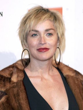 Sharon Stone at arrivals for Scandinavian Style Mansion, 206 North Carolwood Drive, Bel Air, CA, December 01, 2007 clipart