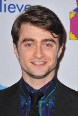 Daniel Radcliffe at arrivals for Only Make Believe On Broadway 12th Annual Gala, The Shubert Theatre, New York, NY November 14, 2011. Photo By: Gregorio T. Binuya/Everett Collection clipart