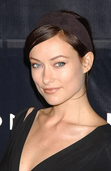 Olivia Wilde Arrivals Donna Karan Gold Fragrance Launch Party Donna — Stock Photo, Image