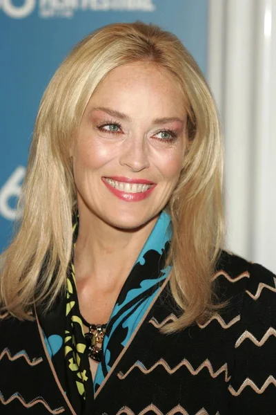 Sharon Stone Conférence Presse Pour Conférence Presse Bobby Toronto International — Photo