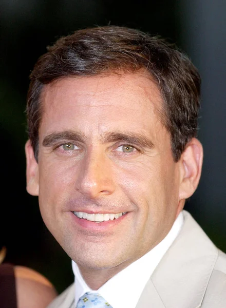 Steve Carell Arrivals Year Old Virgin Premiere Arclight Cinema Los — Stock Photo, Image